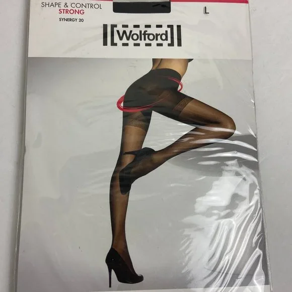 Wolford, Accessories, Wolford Shape And Control Strong Synergy 2 Size L  Black